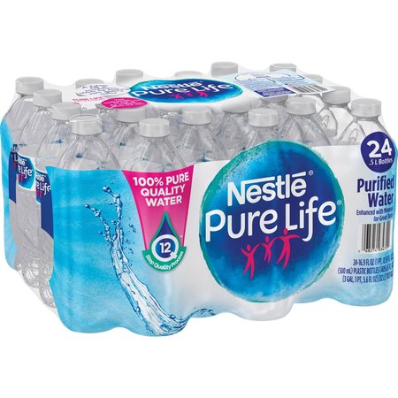 Pure Life WATER, PURIFIED, .5 LITER PK NLE101264